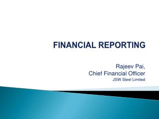 FINANCIAL REPORTING