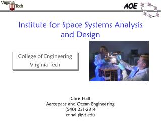 Institute for Space Systems Analysis and Design