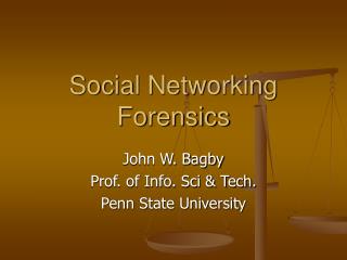 Social Networking Forensics
