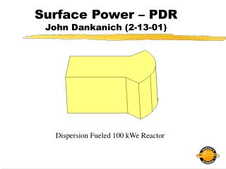 Surface Power – PDR John Dankanich (2-13-01)