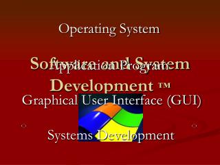 Software and System Development ™