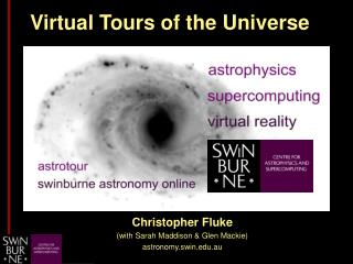 Virtual Tours of the Universe