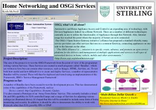 Home Networking and OSGi Services