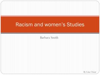Racism and women’s Studies