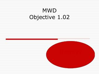 MWD Objective 1.02