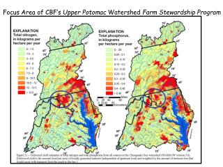 Focus Area of CBF’s Upper Potomac Watershed Farm Stewardship Program