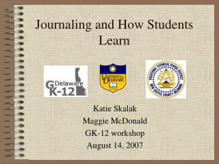 Journaling and How Students Learn