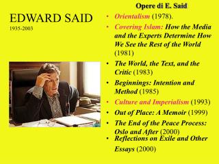 EDWARD SAID 1935-2003