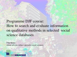 Selected databases: