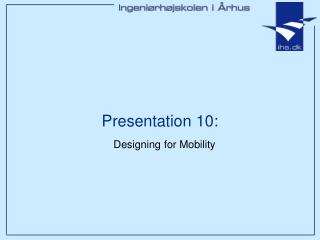 Presentation 10: