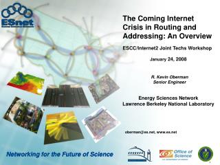 The Coming Internet Crisis in Routing and Addressing: An Overview