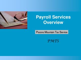 Payroll Services Overview
