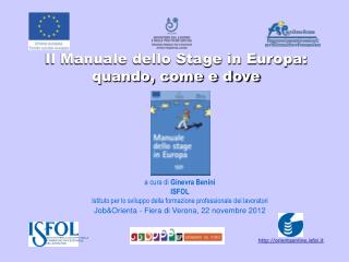 Il Manuale dello Stage in Europa: quando, come e dove