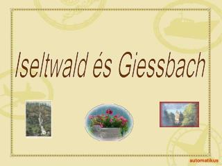 Iseltwald és Giessbach