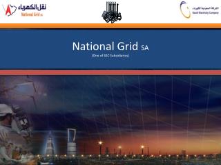 Smart Grid in Action in National Grid SA