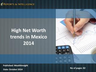 R&I: Mexico High Net worth Market - Size, Share, Global Tren