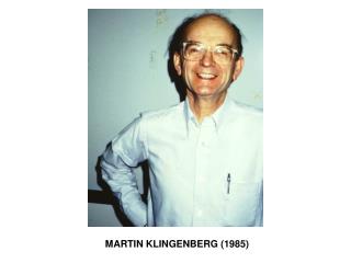 MARTIN KLINGENBERG (1985)