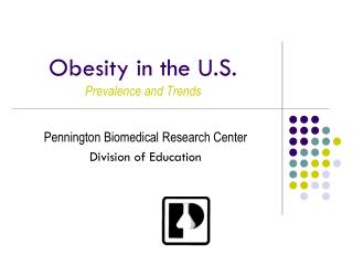 Obesity in the U.S. Prevalence and Trends