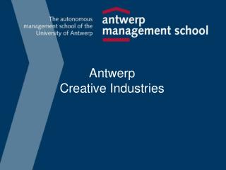 Antwerp Creative Industries