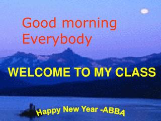 Happy New Year -ABBA