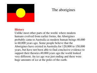 The aborigines
