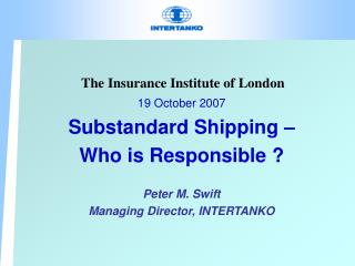 The Insurance Institute of London
