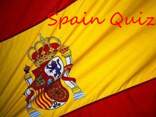 Spain Quiz