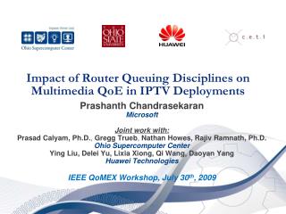 Impact of Router Queuing Disciplines on Multimedia QoE in IPTV Deployments