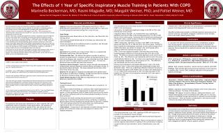 The Effects of 1 Year of Specific Inspiratory Muscle Training in Patients With COPD