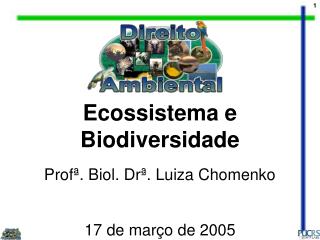 Ecossistema e Biodiversidade