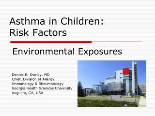 Asthma in Children: Risk Factors