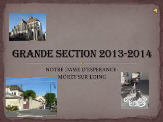 GRANDE SECTION 2013-2014