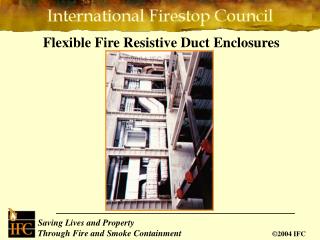 Flexible Fire Resistive Duct Enclosures