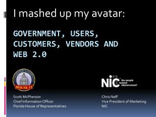 Government, Users, Customers, vendors and Web 2.0