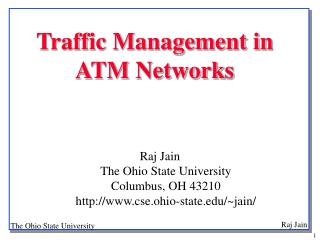 Traffic Management in ATM Networks