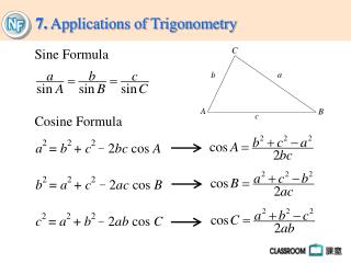 7. Applications of Trigonometry
