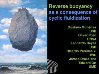 Reverse buoyancy as a consequence of cyclic fluidization