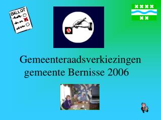Gemeenteraadsverkiezingen gemeente Bernisse 2006