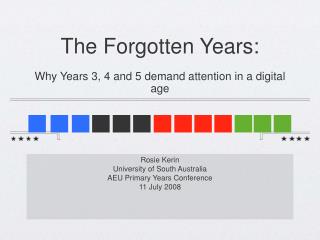 The Forgotten Years: Why Years 3, 4 and 5 demand attention in a digital age