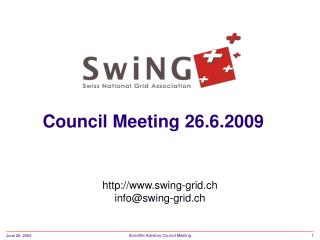 Council Meeting 26.6.2009