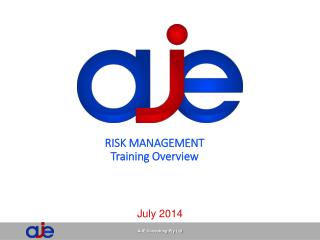 RISK MANAGEMENT Training Overview
