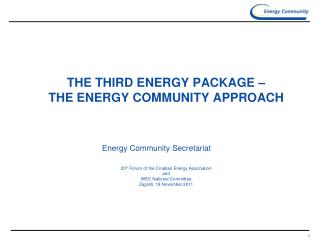 ON THE COMMUNITY AND ITS TREATY EU energy policy as energy policy of Europe