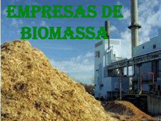 Empresas de biomassa