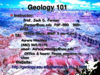 Geology 101