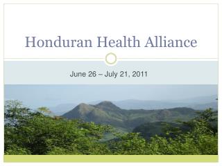 Honduran Health Alliance
