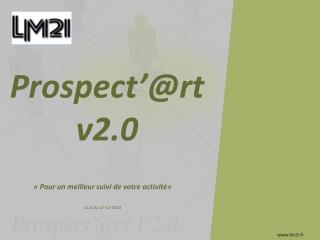 Prospect’@rt v2.0