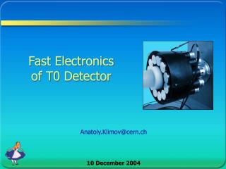 Fast Electronics of T0 Detector