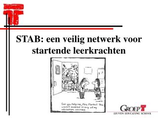 STAB: een veilig netwerk voor startende leerkrachten