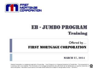 EB - JUMBO PROGRAM Training