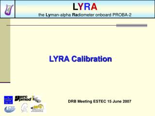 LYRA Calibration